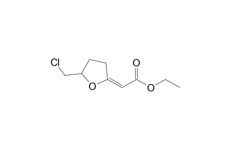 2-(E)-(Ethoxycarbonylmethylidene)-5-(chloromethyl)tetrahydrofuran