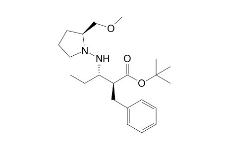 (S,S,S)-tert-Butyl 3-[N-(2-methoxymethyl)pyrrolidin-1-yl]amino-2-benzylpentanoate