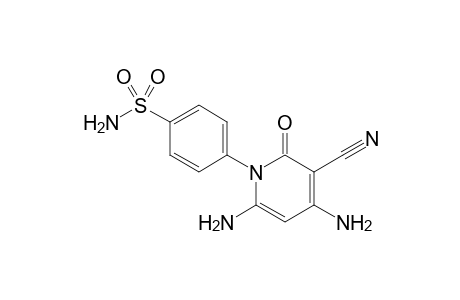 4-(4,6-Diamino-3-cyano-2-oxopyridin-1(2H)-yl)benzenesulfonamide