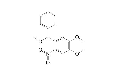 1,2-dimethoxy-4-[methoxy(phenyl)methyl]-5-nitro-benzene