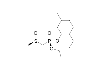 Ethyl menthyl (rp,rs)-(methylsulfinyl)methylphosphonate