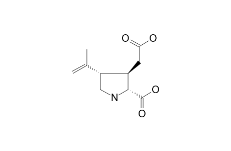 (2R,3R,4S)-3-(carboxymethyl)-4-isopropenyl-proline