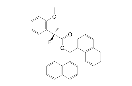 (S)-DI-(NAPHTHALEN-1-YL)-METHYL-2-FLUORO-2-(2-METHOXYPHENYL)-PROPANOATE