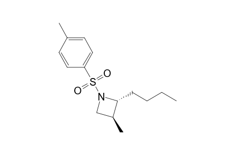 (2R,3S)-2-butyl-3-methyl-1-(p-tolylsulfonyl)azetidine