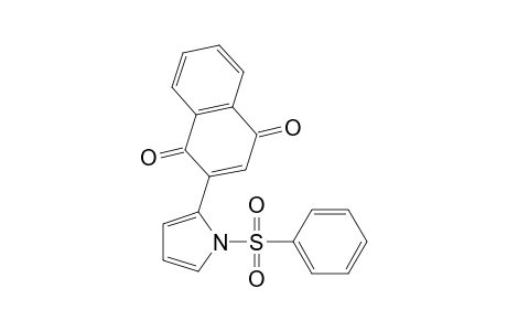 2-(1-besylpyrrol-2-yl)-1,4-naphthoquinone