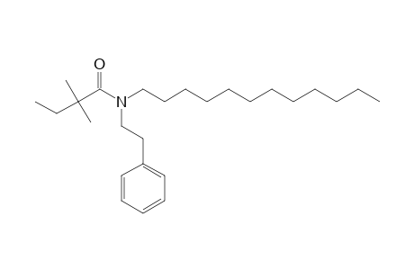 Butyramide, 2,2-dimethyl-N-(phenethyl)-N-dodecyl-