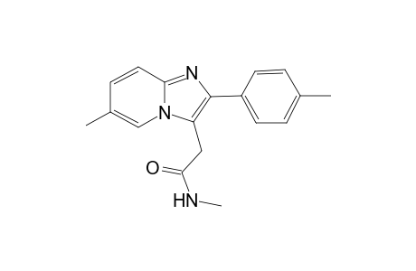 Zolpidem-M (N-demethyl-) MS2