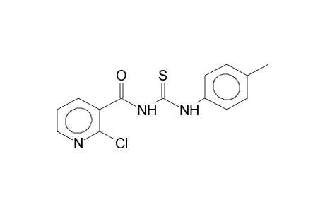 N-(2-CHLORO-3-PYRIDYLCARBONYL)-N'-(4-METHYLPHENYL)THIOUREA