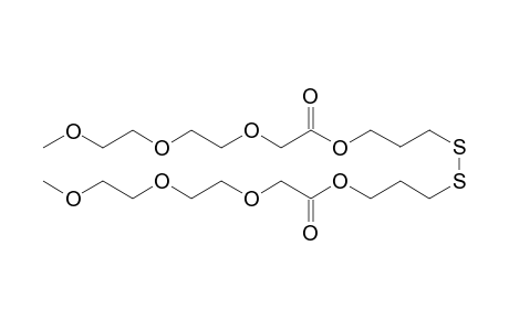 (Dithiodipropane-1',3'-diyl) 2-[2'-(methoxyethoxy)ethoxy]acetate