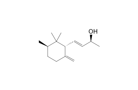 (E,2S)-4-[(1R,3R)-2,2,3-trimethyl-6-methylene-cyclohexyl]but-3-en-2-ol