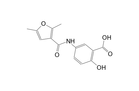 benzoic acid, 5-[[(2,5-dimethyl-3-furanyl)carbonyl]amino]-2-hydroxy-