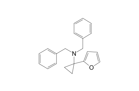 1-(N,N-Dibenzylamino)-2-furanylcyclopropane