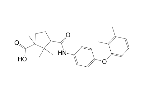 cyclopentanecarboxylic acid, 3-[[[4-(2,3-dimethylphenoxy)phenyl]amino]carbonyl]-1,2,2-trimethyl-