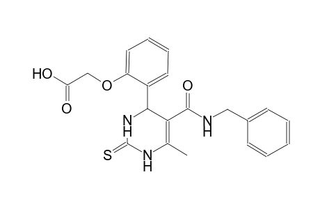 (2-{5-[(benzylamino)carbonyl]-6-methyl-2-thioxo-1,2,3,4-tetrahydro-4-pyrimidinyl}phenoxy)acetic acid