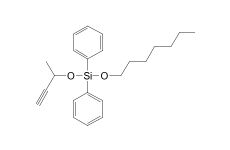 Silane, diphenyl(but-3-yn-2-yloxy)heptyloxy-