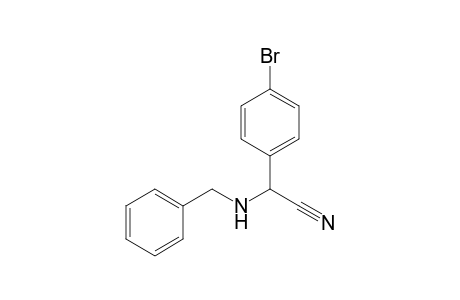 2-Benzylamino-2-(4-bromophenyl)acetonitrile