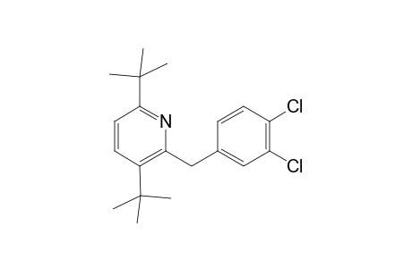 3,6-Di-tert-butyl-2-(3,4-dichlorobenzyl)pyridine