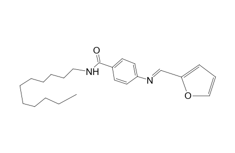 4-([(E)-2-Furylmethylidene]amino)-n-undecylbenzamide