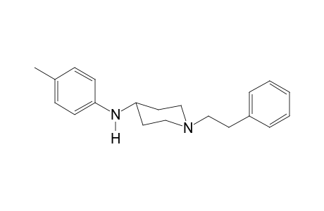 N-(4-Methylphenyl)-1-(2-phenylethyl)piperidin-4-amine