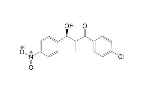 1-(4-Chlorophenyl)-3-hydroxy-2-methyl-3-(4-nitrophenyl)propan-1-one