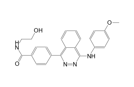 benzamide, N-(2-hydroxyethyl)-4-[4-[(4-methoxyphenyl)amino]-1-phthalazinyl]-