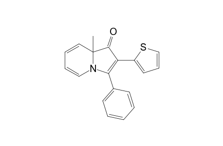 8a-methyl-3-phenyl-2-(thiophen-2-yl)indolizin-1(8aH)-one