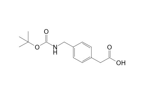 (4-{[(tert-butoxycarbonyl)amino]methyl}phenyl)acetic acid