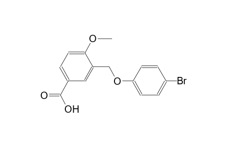 3-[(4-bromophenoxy)methyl]-4-methoxybenzoic acid