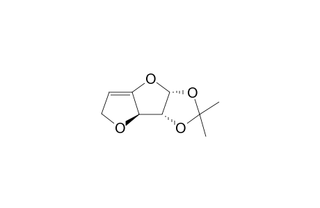 3,6-Anhydro-5-deoxy-1,2-O-isopropylidene-.alpha.,D-erythro-hex-4-enofuranose
