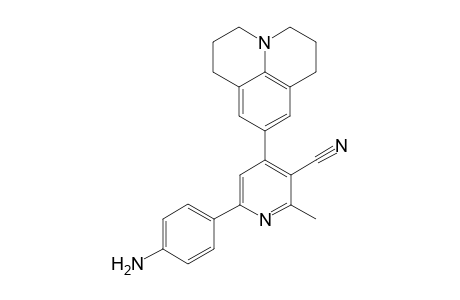 6-(4-Aminophenyl)-3-cyano-4-(julodine-9-yl)-2-methylpyridine