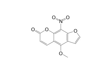 4-Methoxy-9-nitro-7-furo[3,2-g][1]benzopyranone