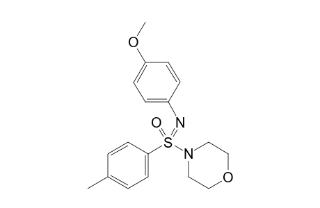 4-[N-(4-Methoxyphenyl)-4-methylphenylsulfonimidoyl]morpholine