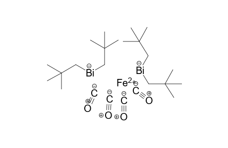 Ferrous di[bis(2,2-dimethylpropyl)bismuthanide]tetracarbonyl