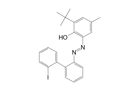 2-tert-Butyl-6-[(2'-Iodo-1,1'-biphenyl-2-yl)azo]-4-methylphenol