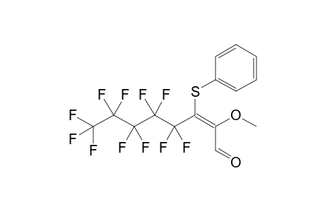 (Z)-3-(Undecifluoropentyl)-2-methoxy-3-phenylthiopropenal