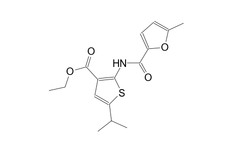 ethyl 5-isopropyl-2-[(5-methyl-2-furoyl)amino]-3-thiophenecarboxylate