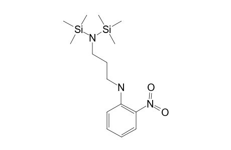 N1-(2-Nitrophenyl)-1,3-propanediamine, 2tms derivative