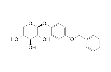 p-(BENZYLOXY)PHENYL beta-D-XYLOPYRANOSIDE