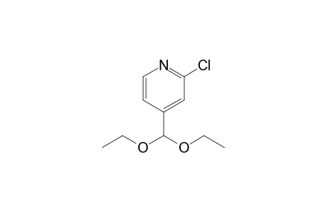 2-Chloro-4-diethoxymethylpyridine