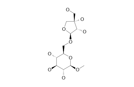 METHYL-BETA-D-APIOFURANOSYL-(1->6)-BETA-D-GLUCOPYRANOSIDE