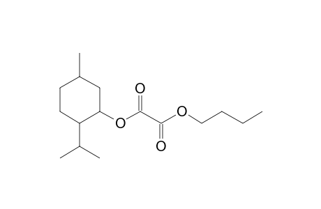 Oxalic acid, butyl 1-menthyl ester