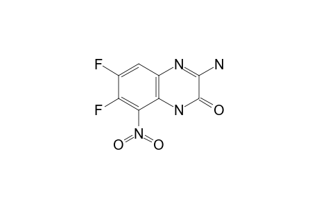 3-amino-6,7-difluoro-8-nitro-1H-quinoxalin-2-one