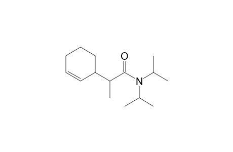N,N-diisopropyl-2-(cyclohex-2'-enyl)propionamide