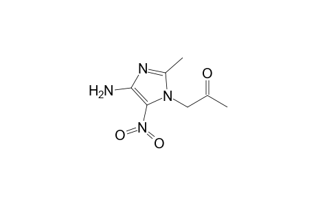4-Amino-2-methyl-5-nitro-1-(2-oxopropyl)-imidazole