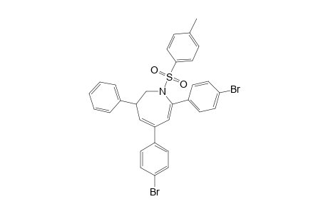 5,7-Bis(4-bromophenyl)-3-phenyl-1-tosyl-2,3-dihydro-1H-azepine