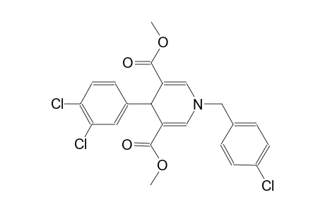 3,5-pyridinedicarboxylic acid, 1-[(4-chlorophenyl)methyl]-4-(3,4-dichlorophenyl)-1,4-dihydro-, dimethyl ester
