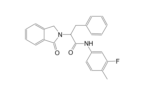 1H-isoindole-2-acetamide, N-(3-fluoro-4-methylphenyl)-2,3-dihydro-1-oxo-alpha-(phenylmethyl)-