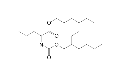 L-Norvaline, N-(2-ethylhexyloxycarbonyl)-, hexyl ester