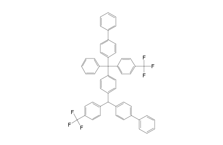1,1'-Biphenyl, 4-[[4-[[1,1'-biphenyl]-4-ylphenyl[4-(trifluoromethyl)phenyl]methyl]phenyl][4-(trifluoromethyl)phenyl]methyl]-
