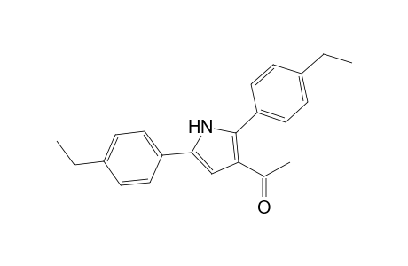 1-[2,5-bis(4-ethylphenyl)-1H-pyrrol-3-yl]ethanone